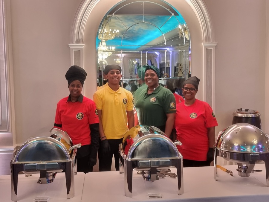 The Jerk Joint catering team at an event